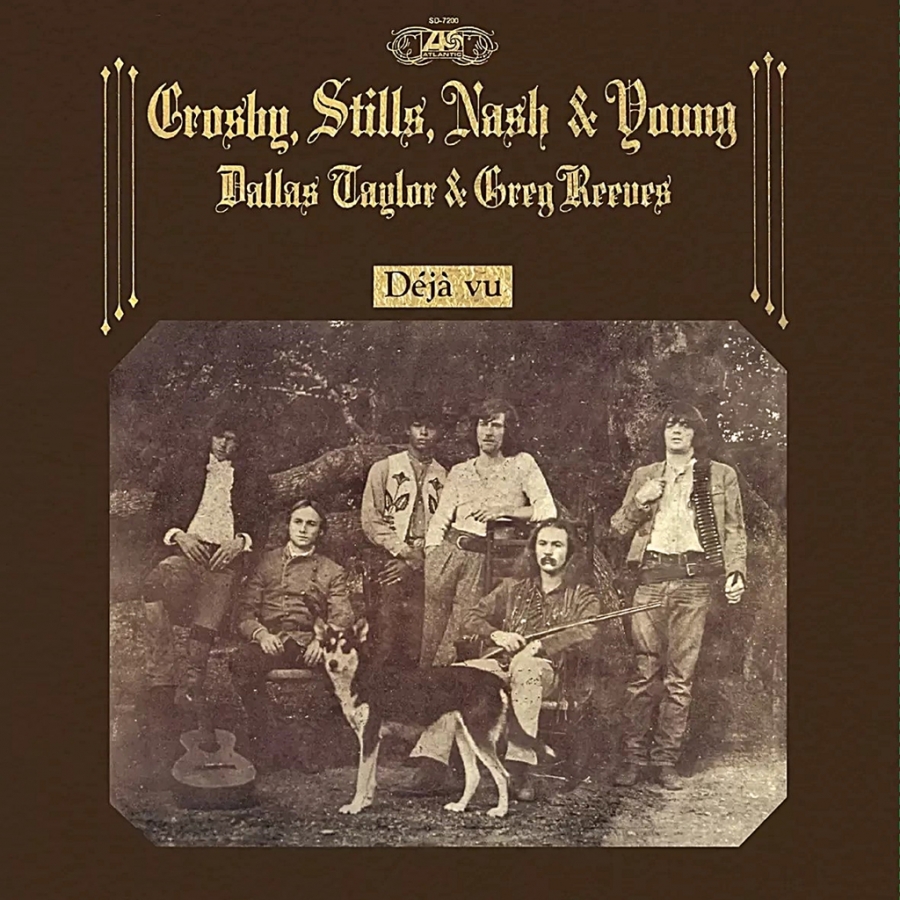 crosby, stills, nash & young - déjà vu (2 x 45rpm lp)